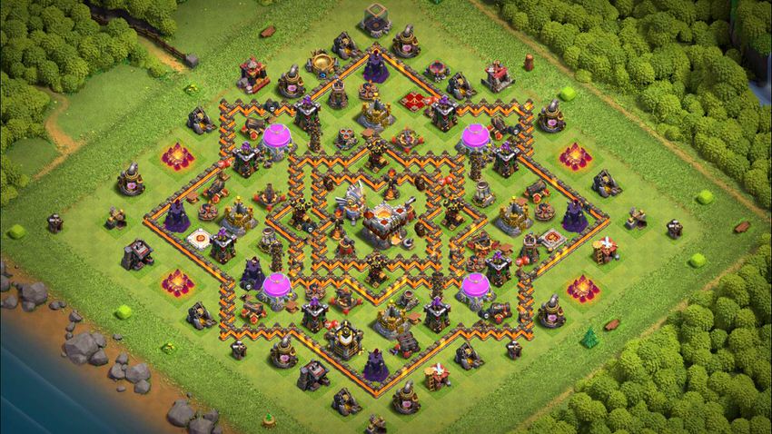 Town Hall 11 Farming Base layout by TReX