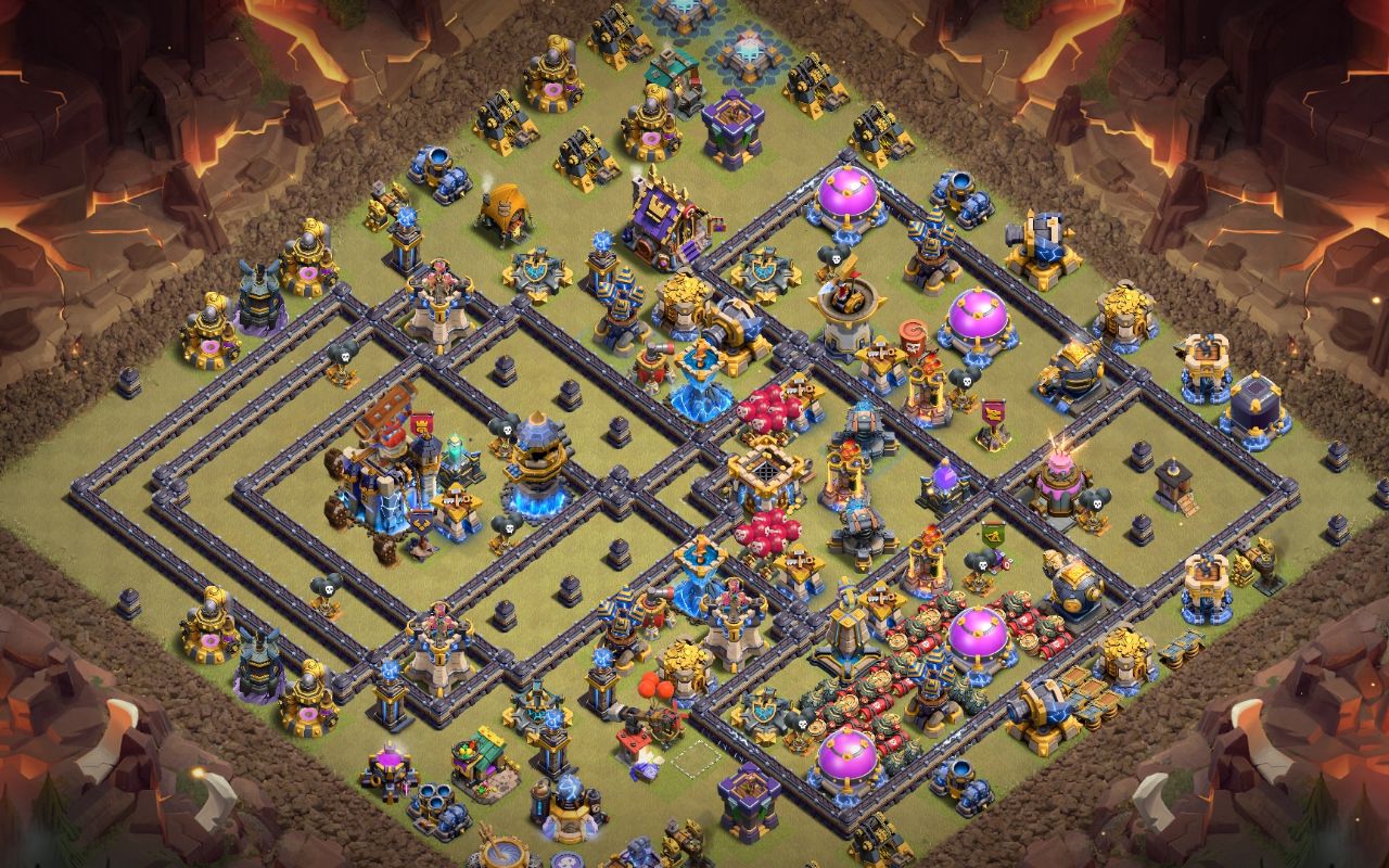 Town Hall 18 CWL Base layout by saoshyant