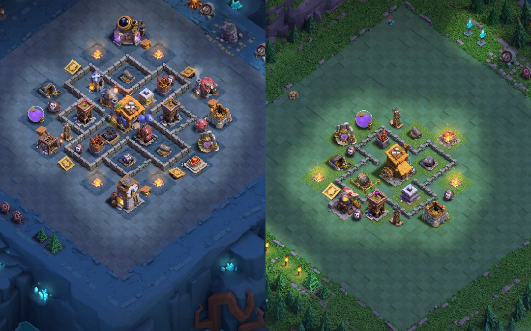 Builder Hall 7 Builder Base layout by ™ANIK_♚100