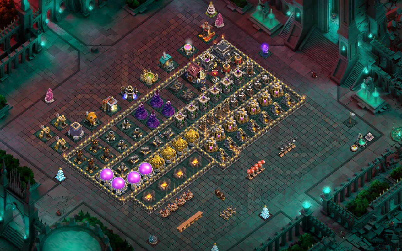 Town Hall 9 Farming Base layout by فضل