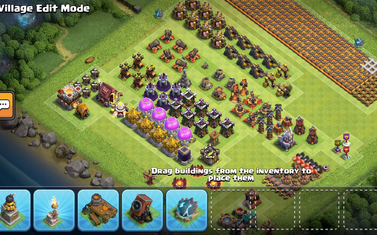 Town Hall 11 Fun Base layout by STORM