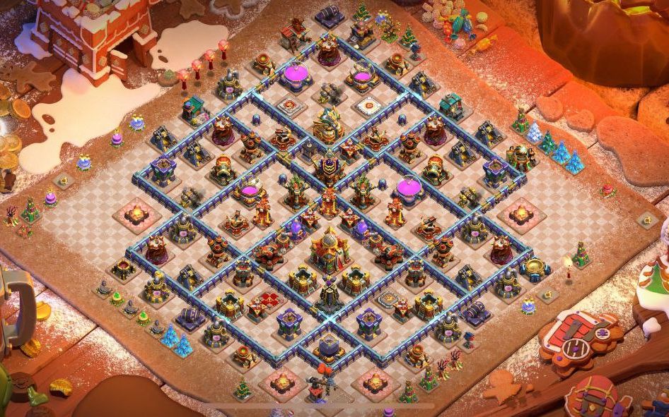 Town Hall 16 War Base layout by XLR8