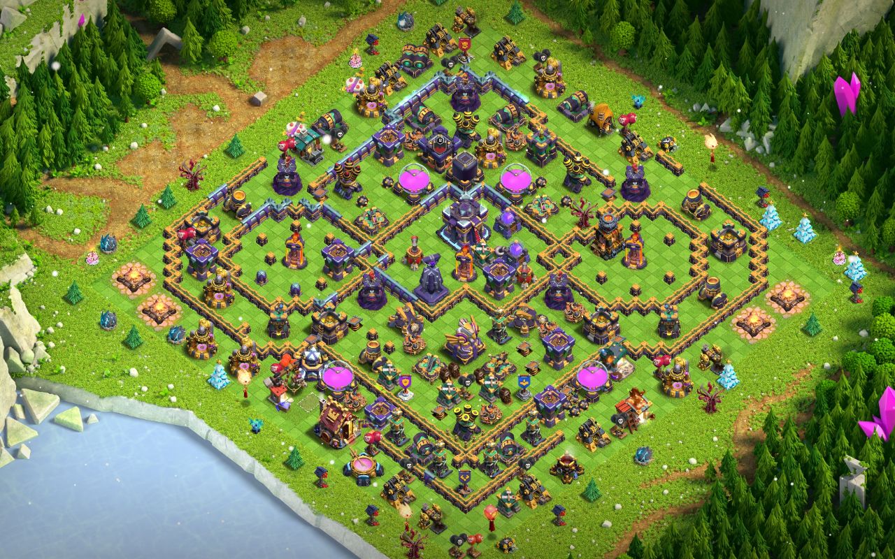 Town Hall 15 Trophy Base layout by alstoRa Wael