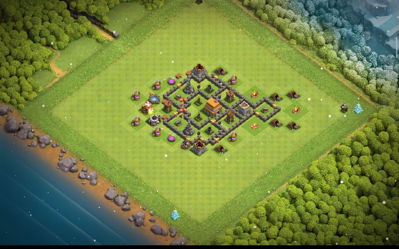 Town Hall 6 Fun Base layout by ادخل الكلان اذه أنته عربي ومنور