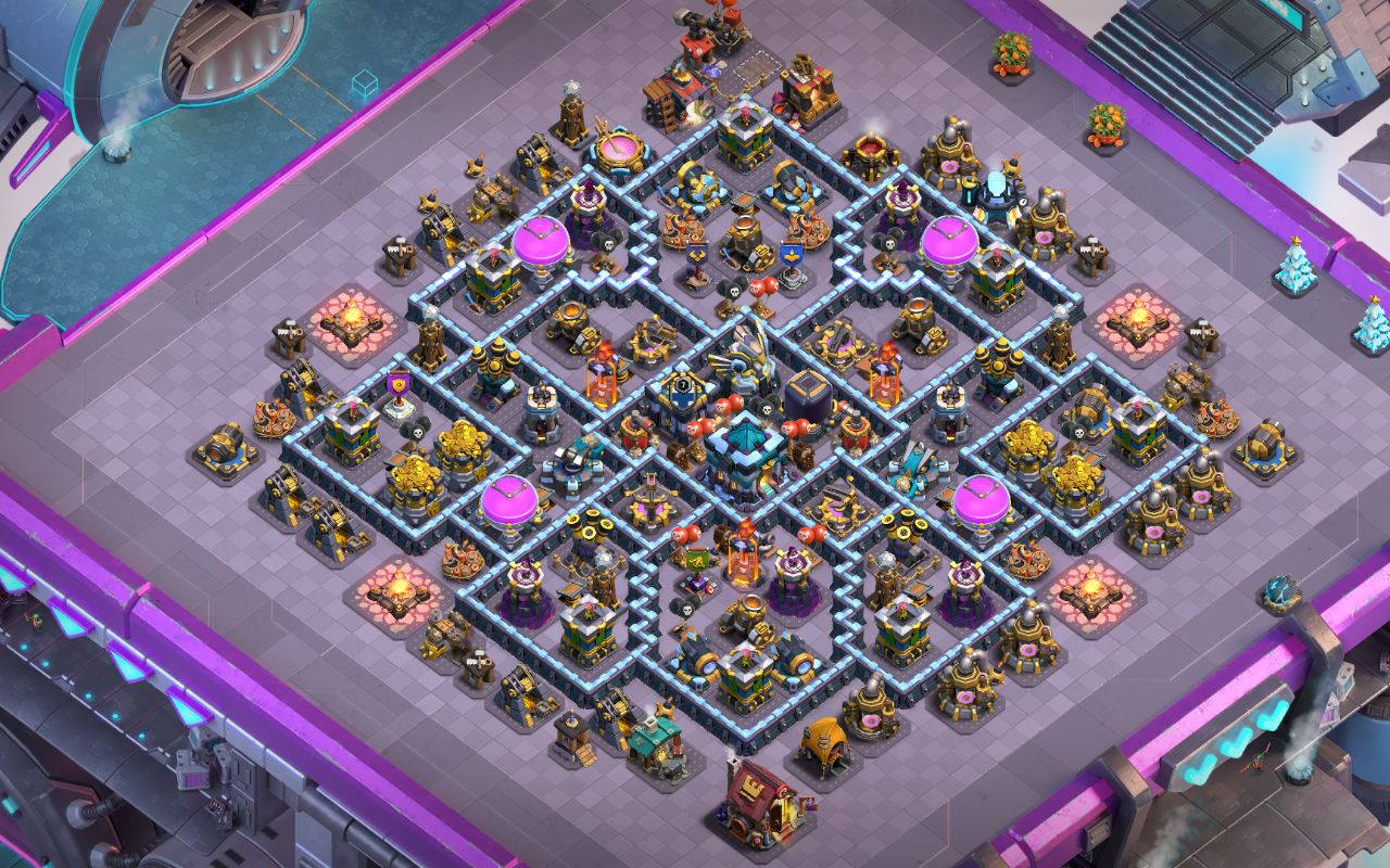 Town Hall 13 Farming Base layout by User