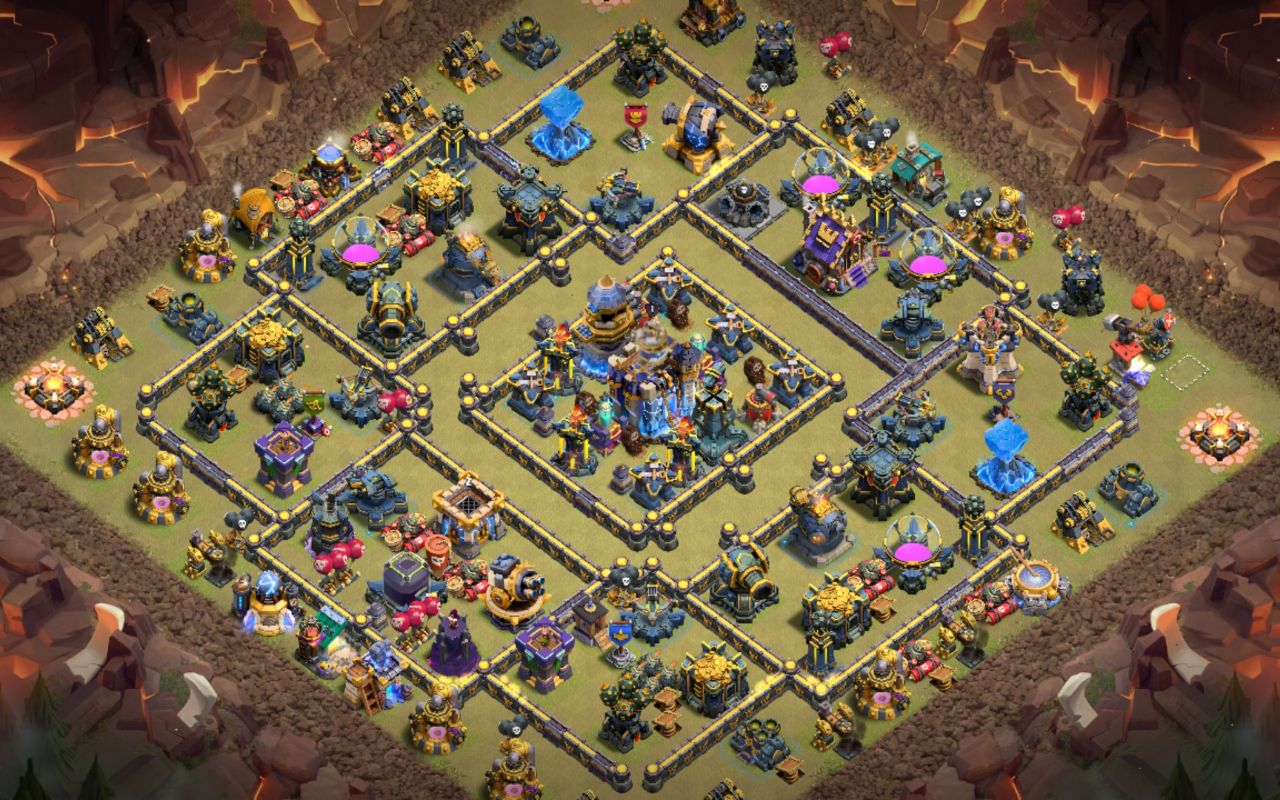 Town Hall 18 War Base layout by taLk