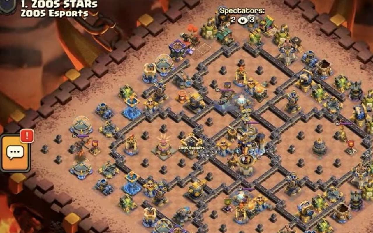 Town Hall 18 War Base layout by XLR8