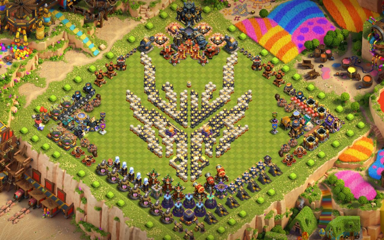 Town Hall 17 Fun Base layout by Shakil The Flyn