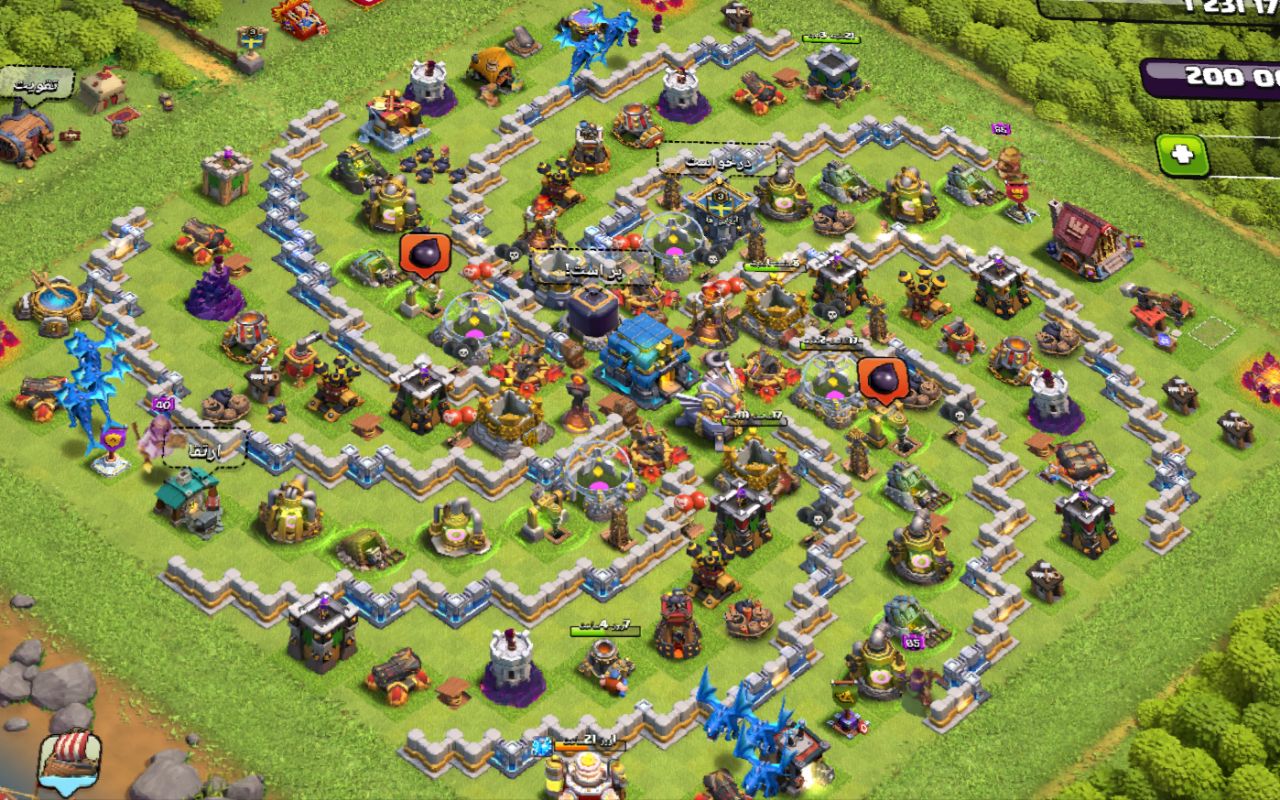 Town Hall 12 Farming Base layout by Unforgiven