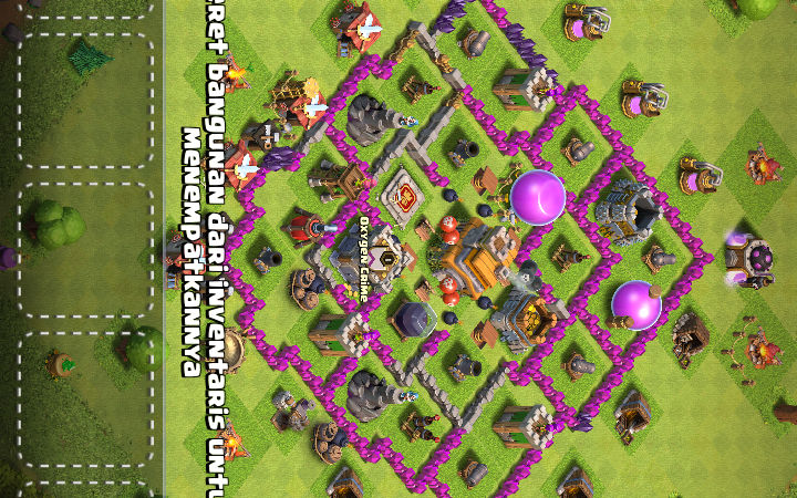 Town Hall 7 Hybrid Base layout by NektarHafidz