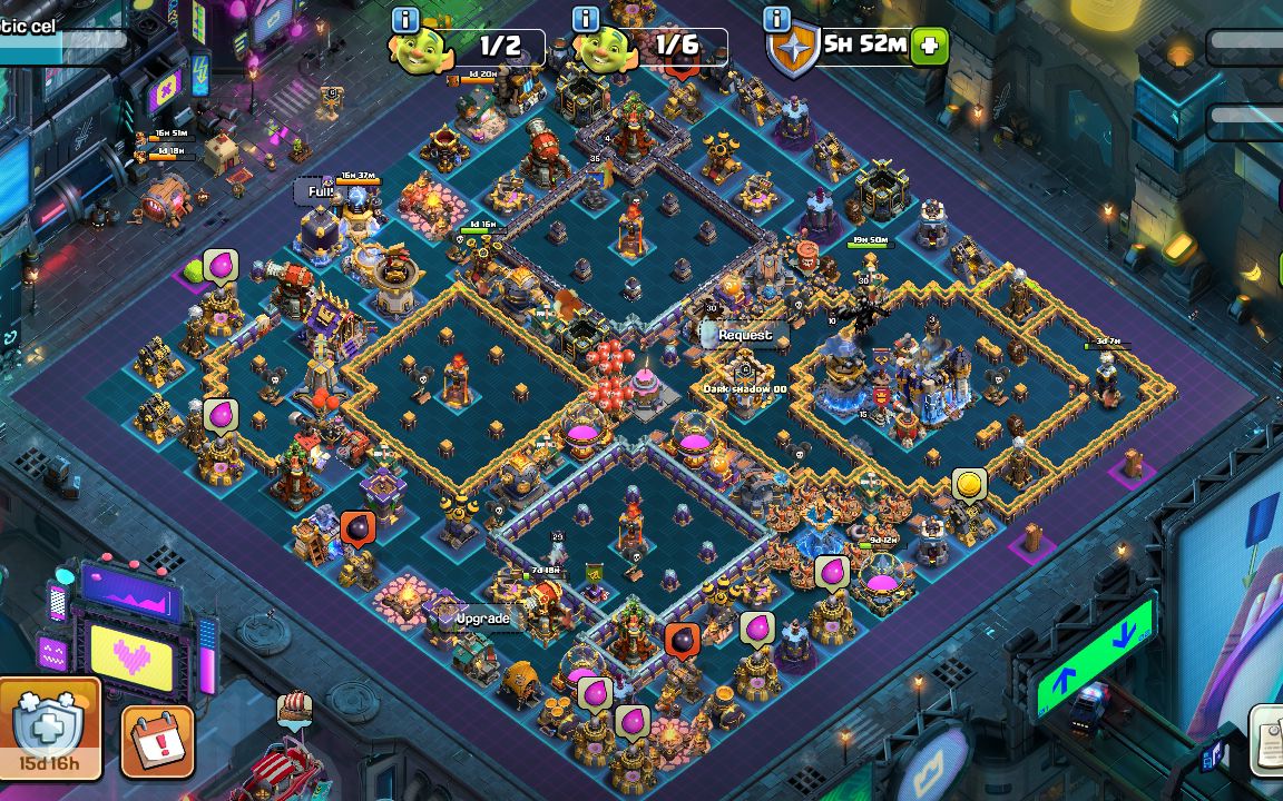 Town Hall 18 Farming Base layout by Renz Paul (MX68L3HARNESS