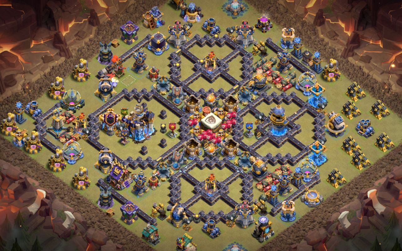 Town Hall 18 War Base layout by Kia_Black