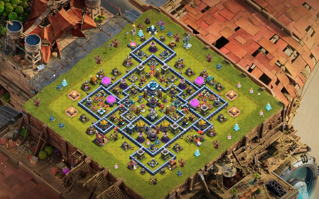 Town Hall 13 Farming Base layout by MeawMeaw nigga