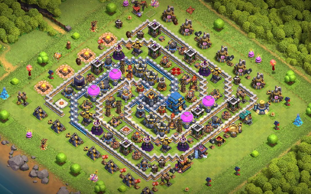 Town Hall 12 Trophy Base layout by DEPZ