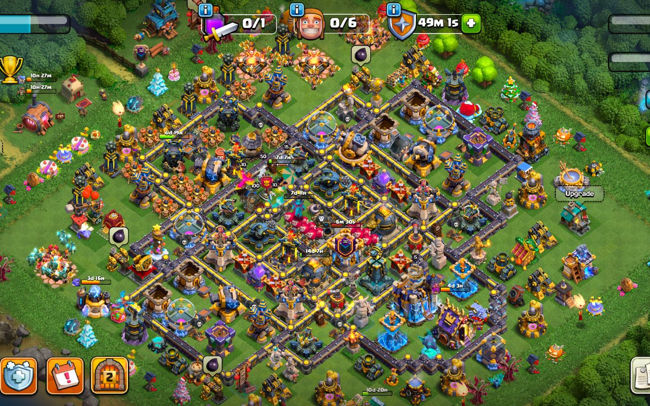 Town Hall 18 War Base layout by Dhan0525