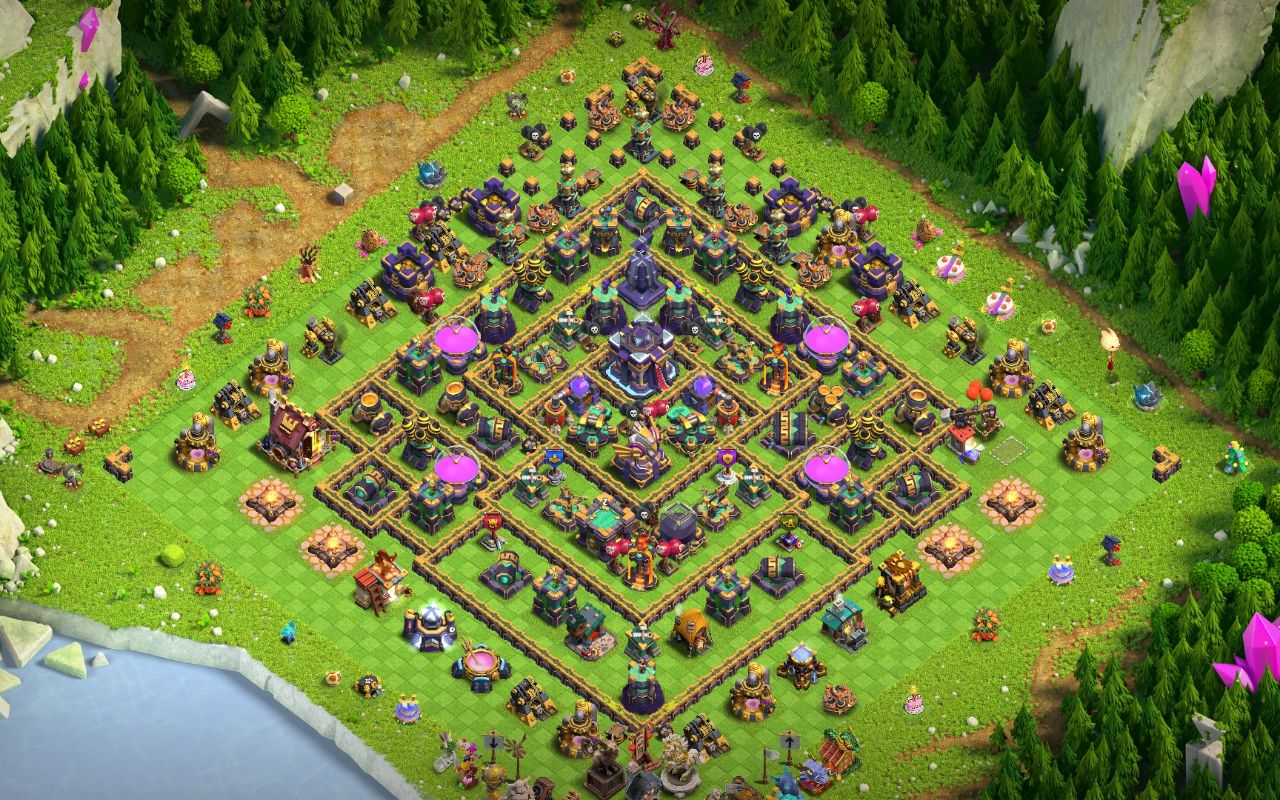 Town Hall 15 War Base layout by WE SAJ1