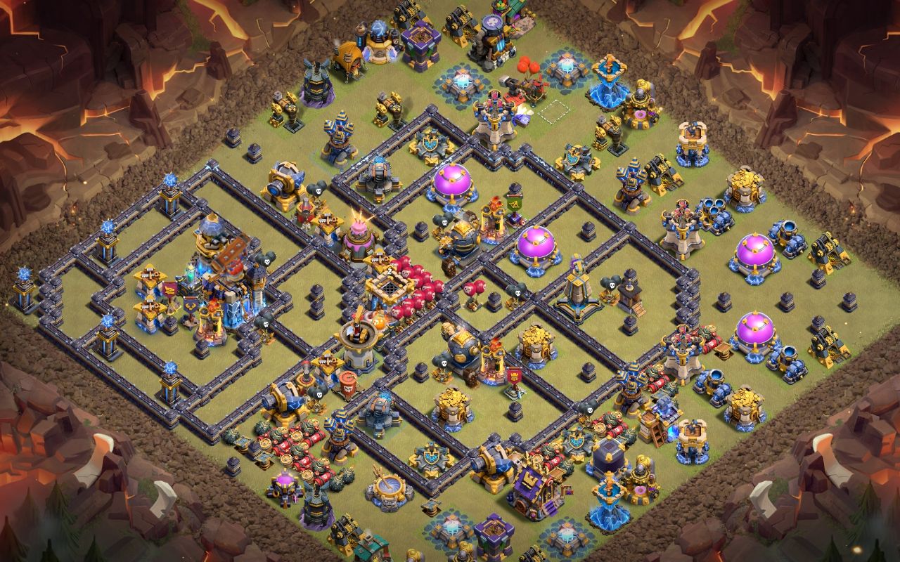 Town Hall 18 CWL Base layout by saoshyant