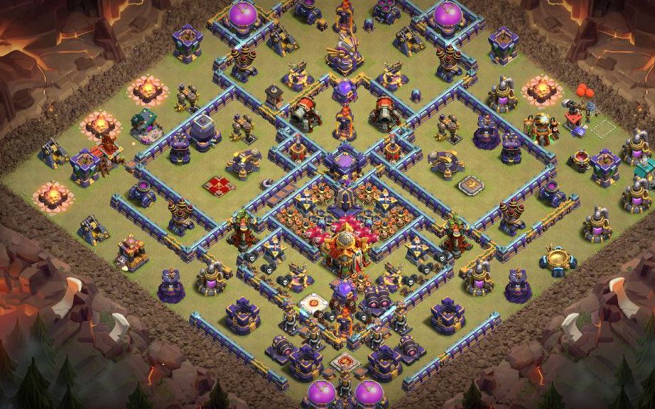 Town Hall 16 War Base layout by XLR8