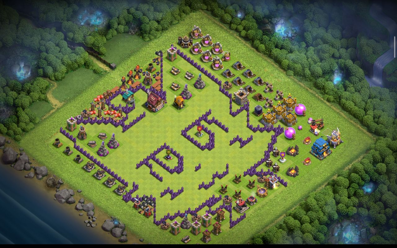 Town Hall 12 Trophy Base layout by ادخل الكلان اذه أنته عربي ومنور