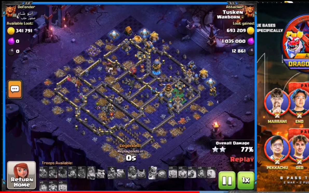 Town Hall 18 Trophy Base layout by ديوان الملوك 👑