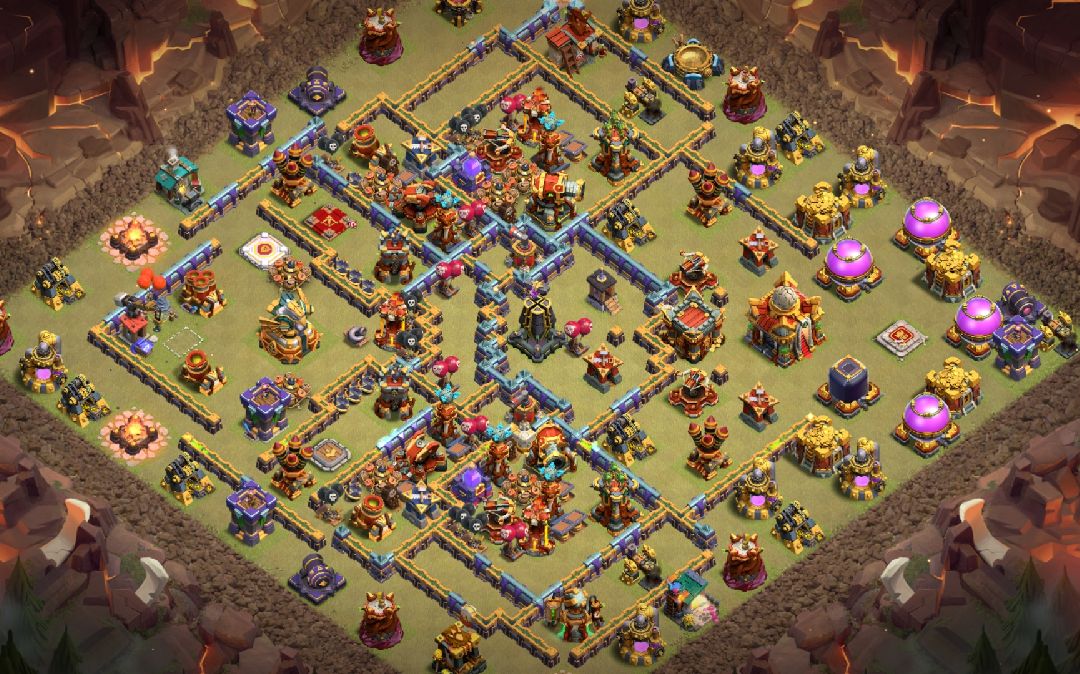 Town Hall 16 War Base layout by XLR8