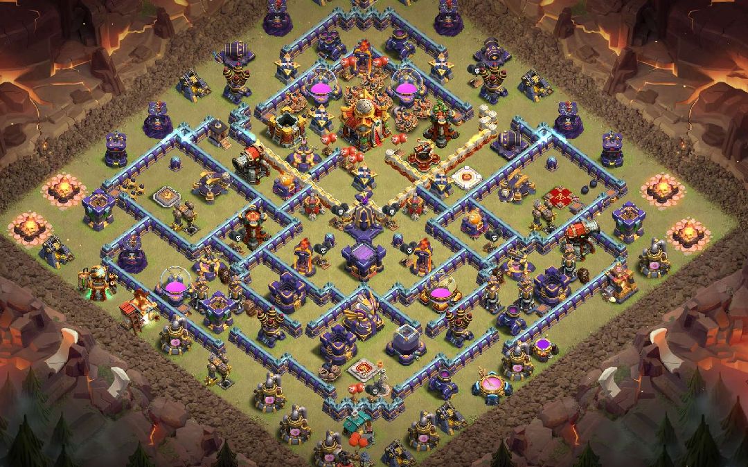 Town Hall 16 War Base layout by XLR8