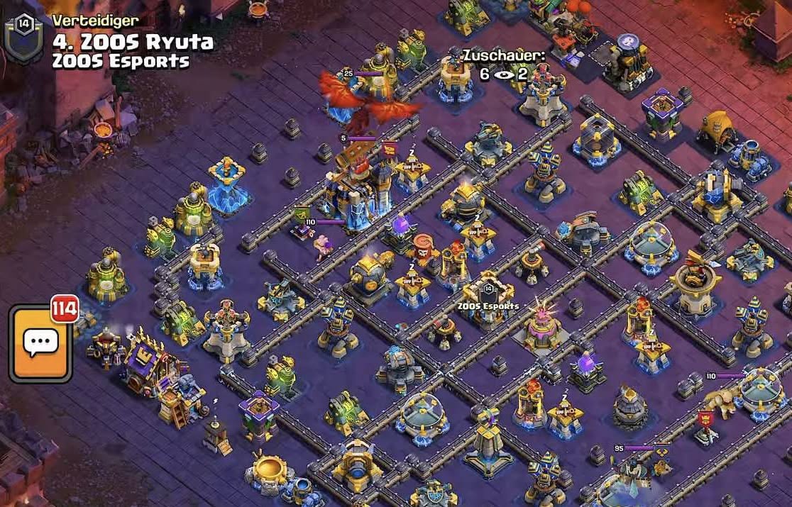 Town Hall 18 War Base layout by XLR8