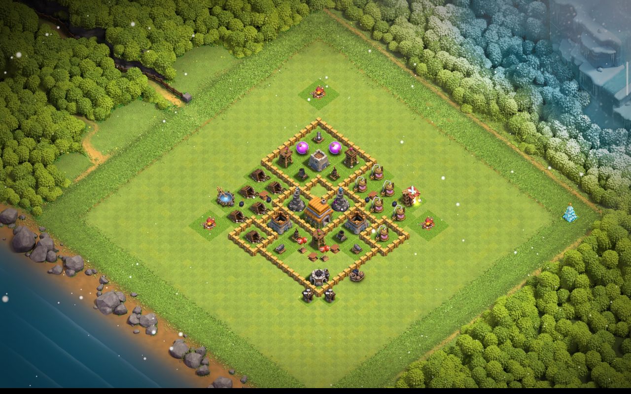 Town Hall 6 CWL Base layout by ادخل الكلان  اذه أنته عربي  ومنور