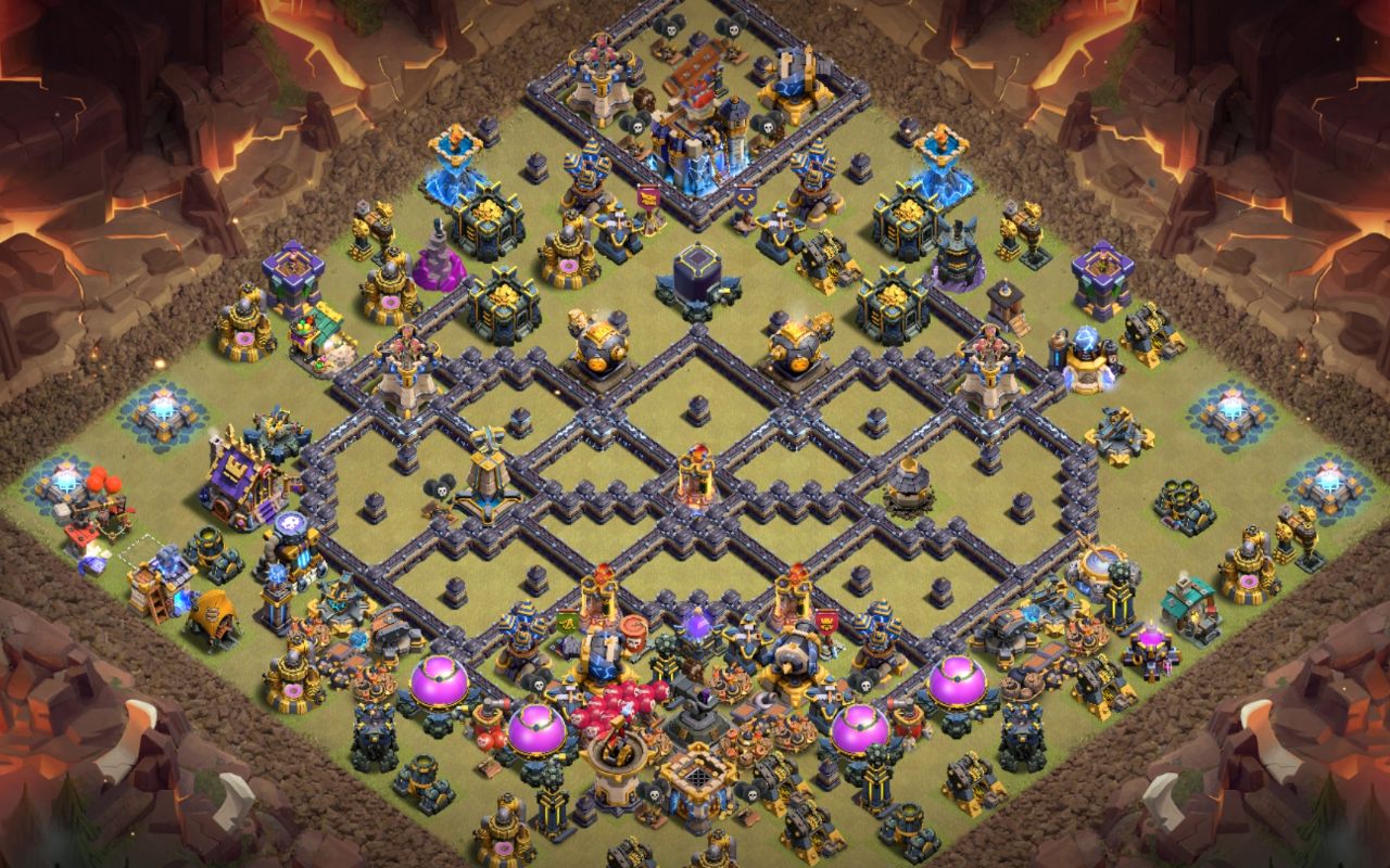 Town Hall 18 CWL Base layout by سُـنـــي🏴.