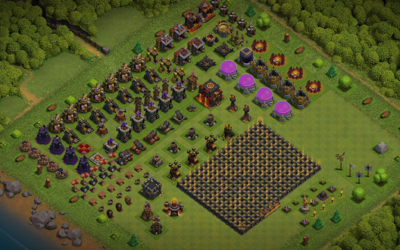Town Hall 10 Fun Base layout by KYLE