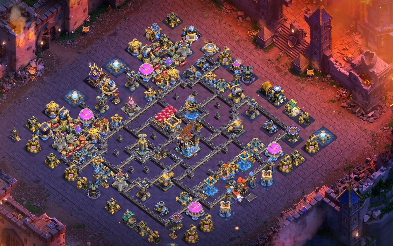 Town Hall 18 Trophy Base layout by ديوان الملوك 👑