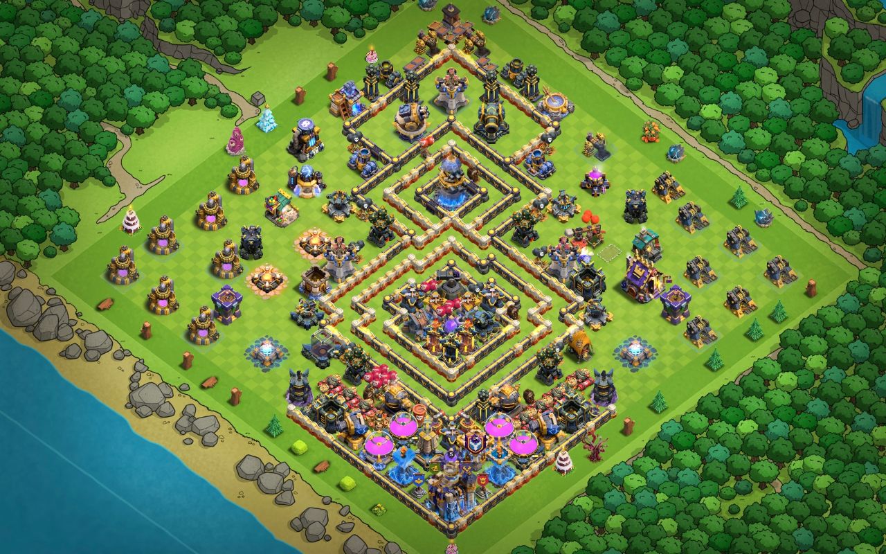 Town Hall 18 Trophy Base layout by ديوان الملوك 👑