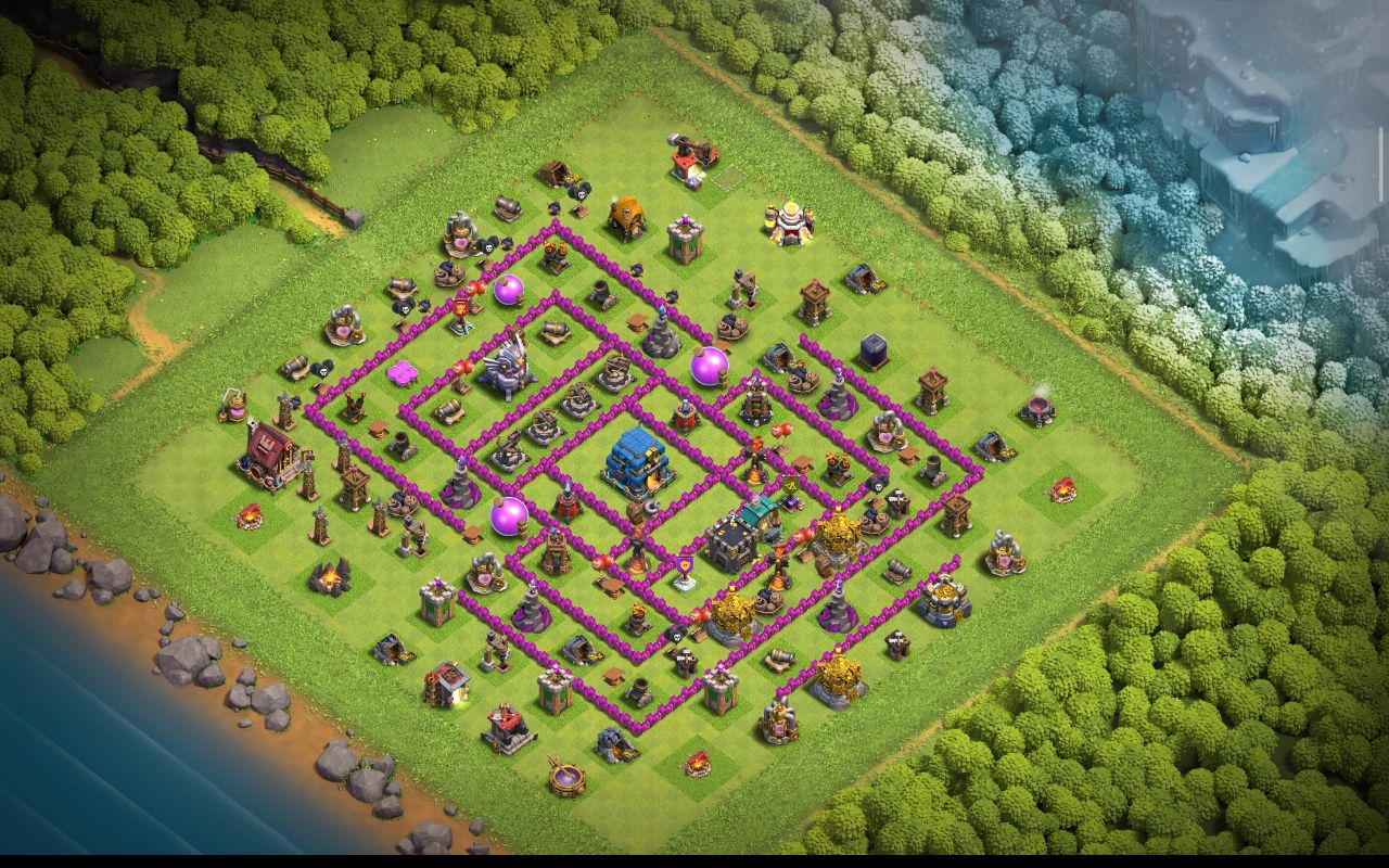 Town Hall 12 CWL Base layout by ادخل الكلان اذه أنته عربي ومنور