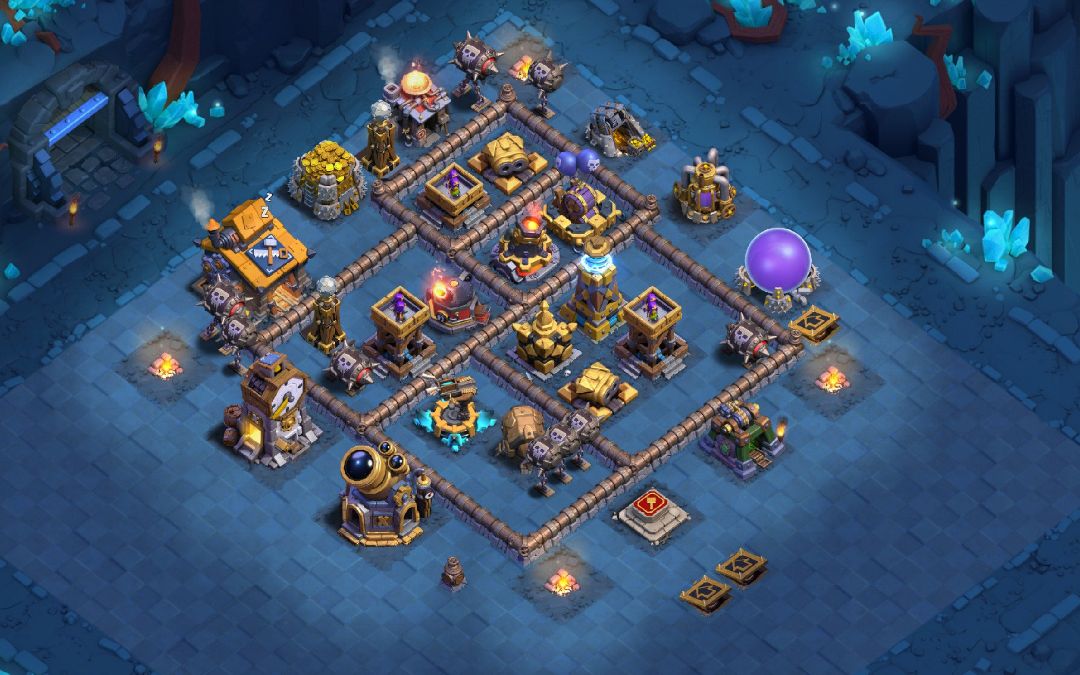 Builder Hall 10 Builder Base layout by XLR8