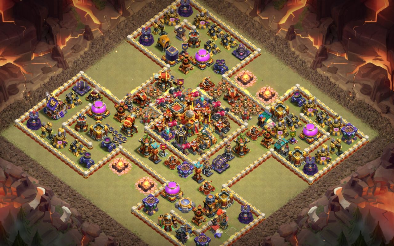 Town Hall 16 War Base layout by Sufian Apon