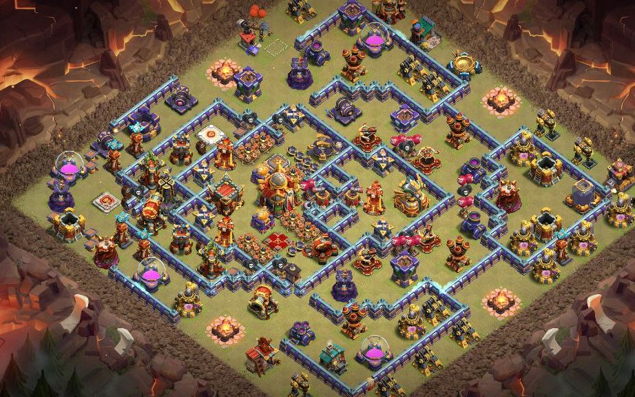 Town Hall 16 War Base layout by XLR8