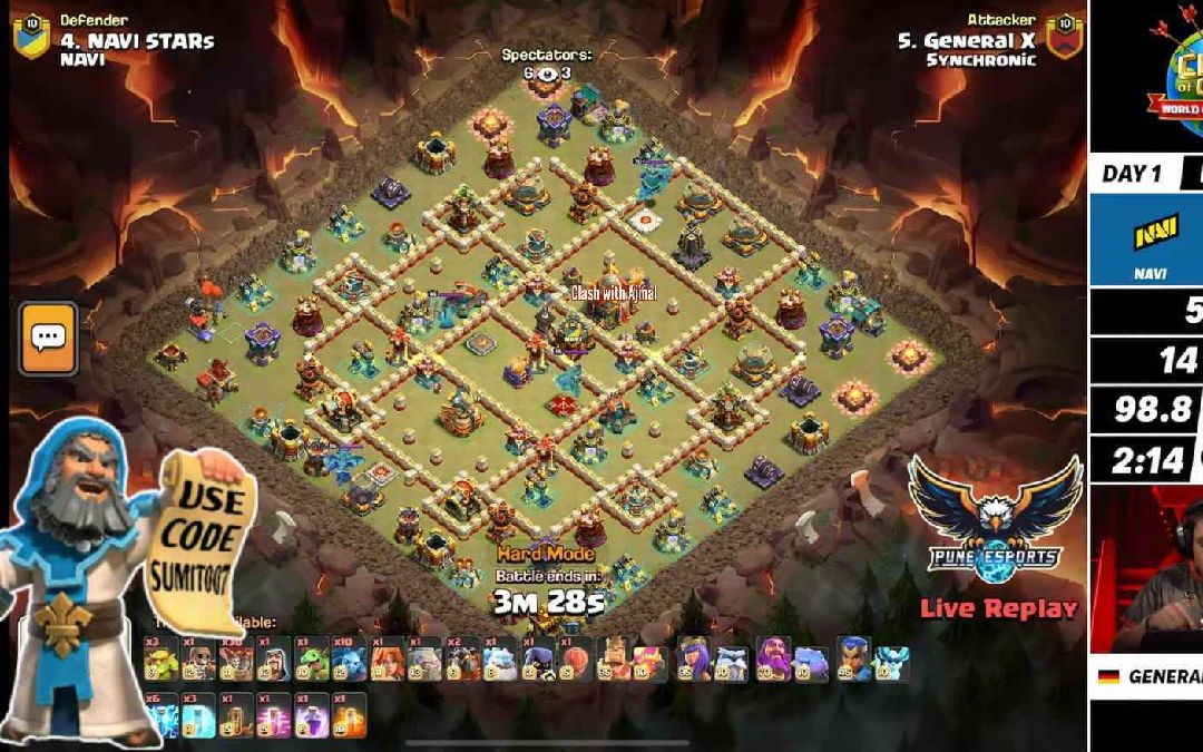 Town Hall 16 War Base layout by XLR8