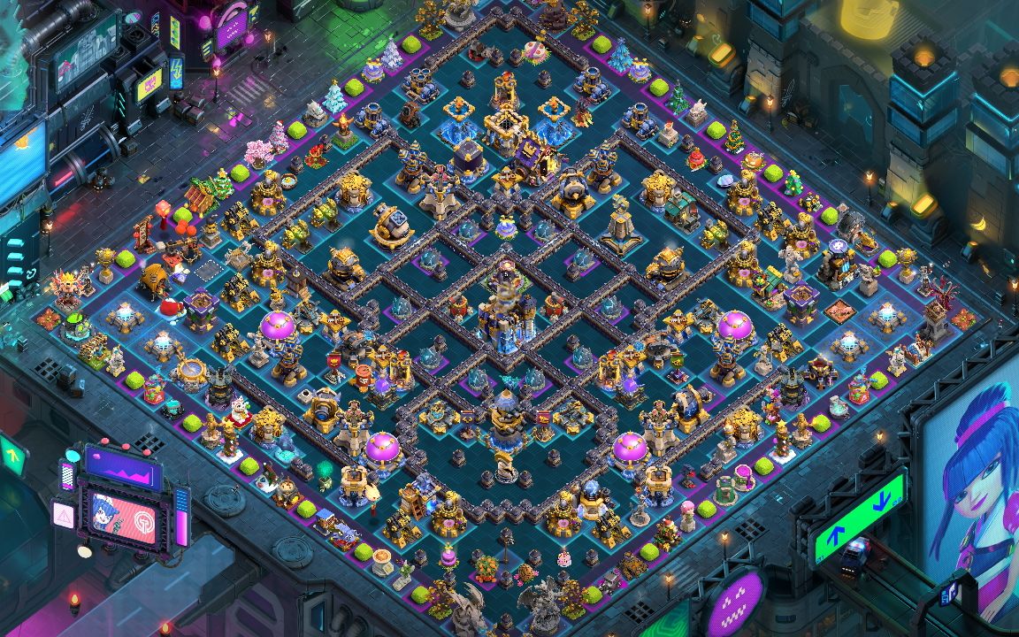 Town Hall 18 War Base layout by ♂️ Crownless