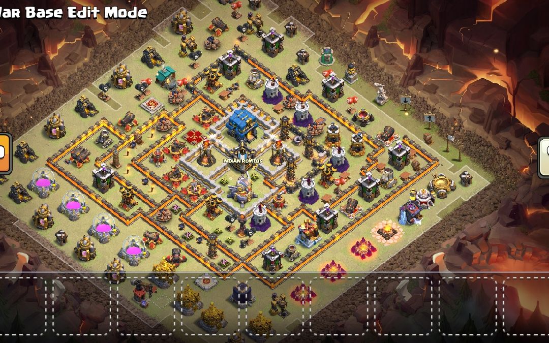 Town Hall 12 War Base layout by CLASH CHAMP