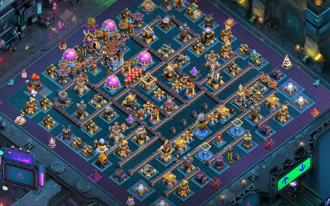 Town Hall 18 Legend Base layout by BH10