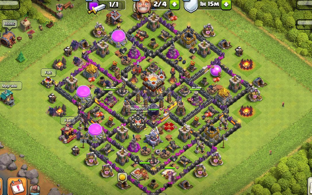 Town Hall 11 Hybrid Base layout by #Perfect_Gammer