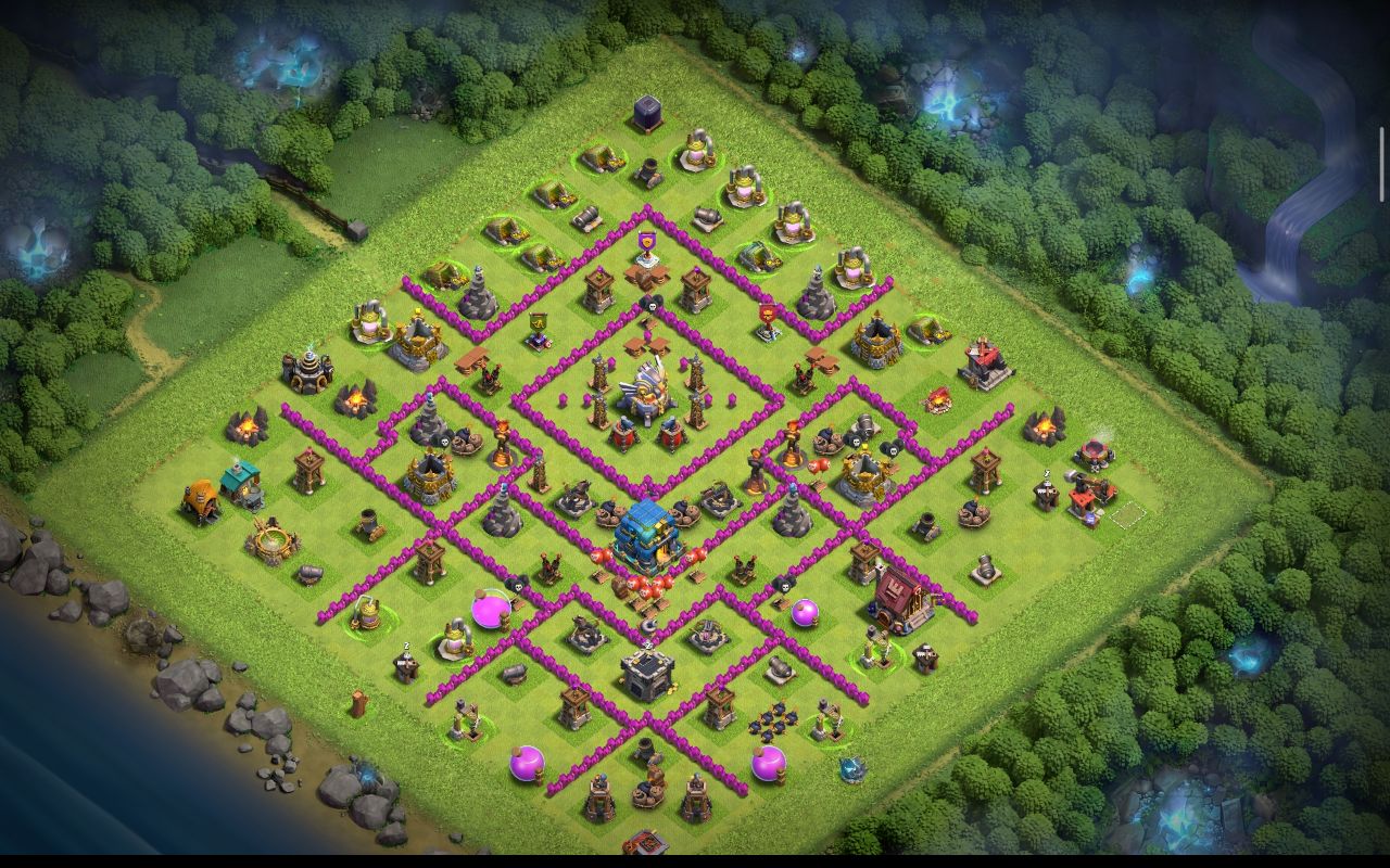 Town Hall 12 CWL Base layout by ادخل الكلان اذه أنته عربي ومنور