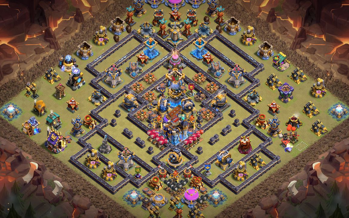 Town Hall 18 War Base layout by ARJUN