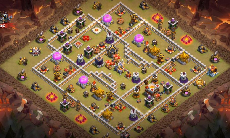 Town Hall 11 War Base layout by XLR8