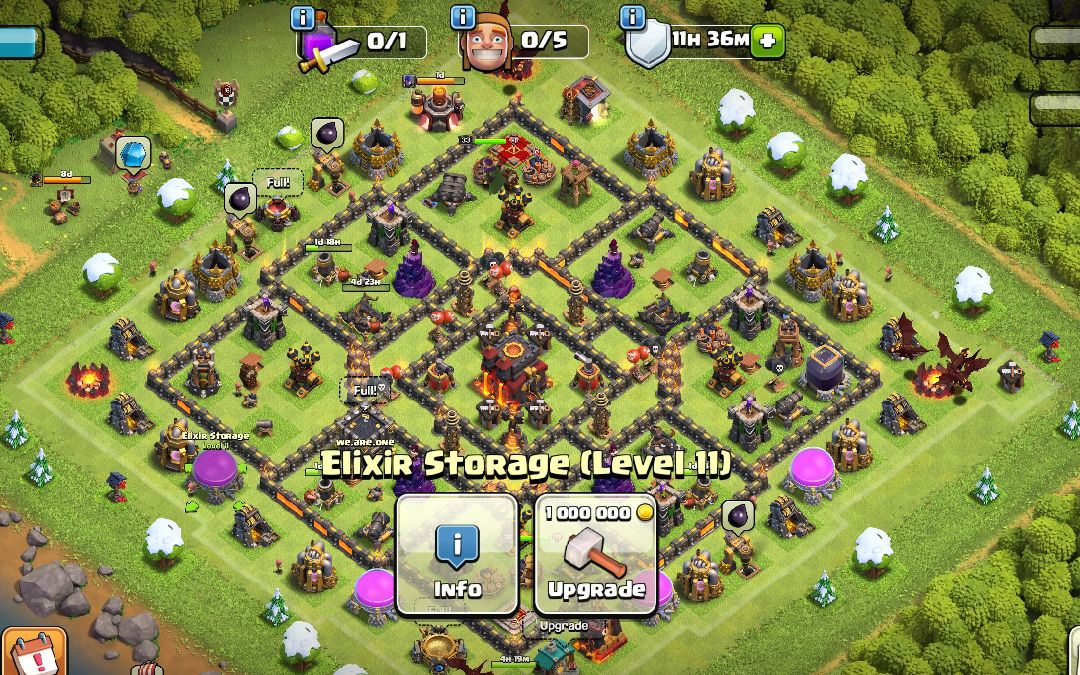 Town Hall 10 War Base layout by User