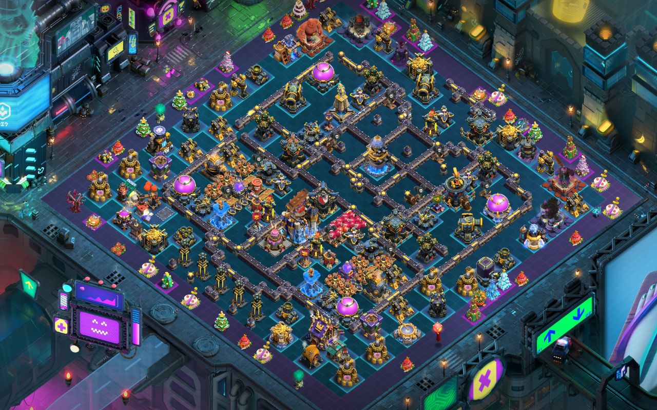 Town Hall 18 Trophy Base layout by GenSPX