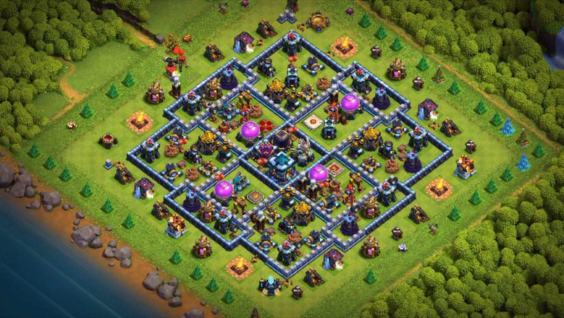 Town Hall 13 Farming Base layout by TReX