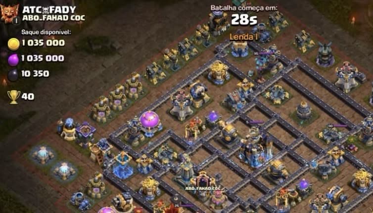 Town Hall 18 Legend Base layout by XLR8