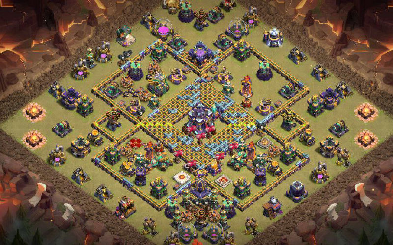 Town Hall 15 War Base layout by XLR8
