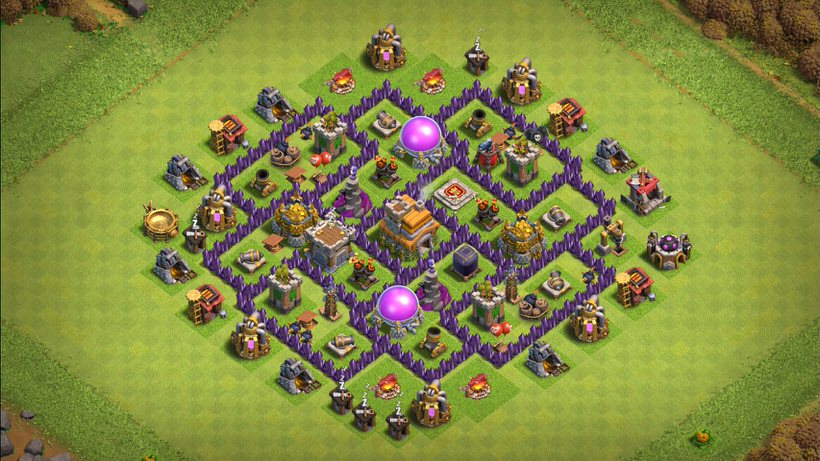 Town Hall 7 Trophy Base layout by TReX